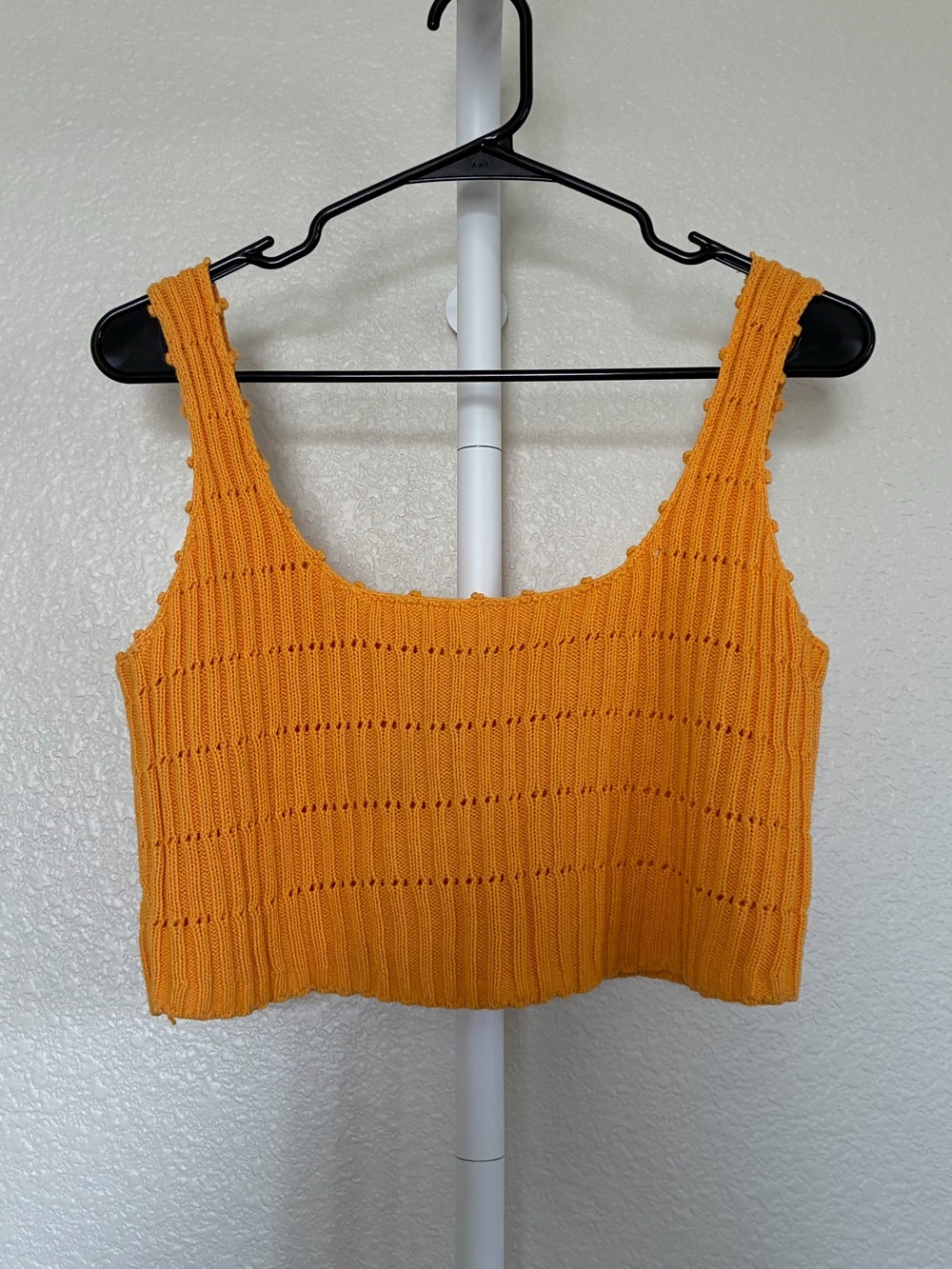 L.A. Hearts Cropped Knit Tank Medium